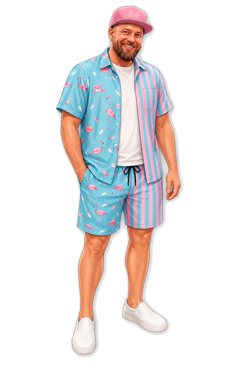 Tropical Flamingo